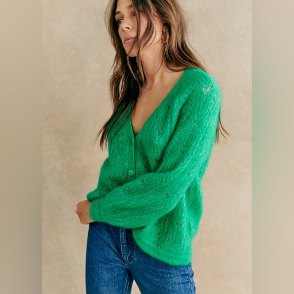 NOT FOR SALE SEZANE JOIA cardigan SIZE M - Picture 5 of 7